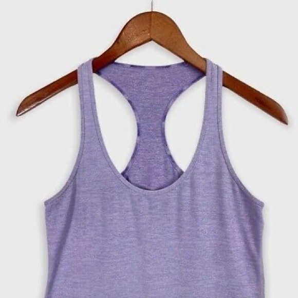 Lululemon Athletica Cool Racerback Heathered Persian Purple - Picture 9 of 11